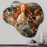 Masterpiece The Birth Of Venus III - Asymmetric Metal Wall Art