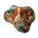 Masterpiece The Birth Of Venus III - Asymmetric Metal Wall Art