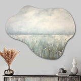 Meadow Minimalism Horizon I - Asymmetric Metal Wall Art