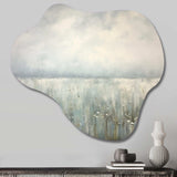 Meadow Minimalism Horizon I - Asymmetric Metal Wall Art