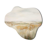 Meadow Grasslands Minimalism II - Asymmetric Metal Wall Art