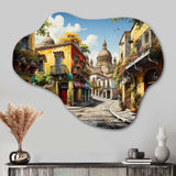 Mexico Mexican Fiesta City II - Asymmetric Metal Wall Art