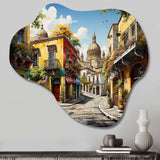 Mexico Mexican Fiesta City II - Asymmetric Metal Wall Art