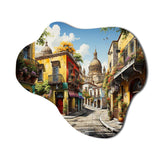 Mexico Mexican Fiesta City II - Asymmetric Metal Wall Art