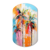 Palm Trees Palm V - Asymmetric Metal Wall Art