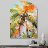 Palm Trees Palm VII - Asymmetric Metal Wall Art