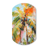 Palm Trees Palm VII - Asymmetric Metal Wall Art