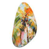 Palm Trees Palm VII - Asymmetric Metal Wall Art