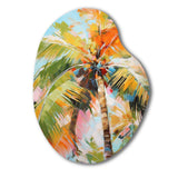 Palm Trees Palm VII - Asymmetric Metal Wall Art