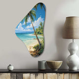 Palm Trees Palms I - Asymmetric Metal Wall Art