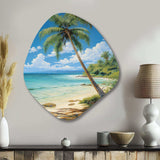 Palm Trees Palms I - Asymmetric Metal Wall Art