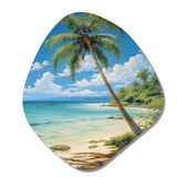 Palm Trees Palms I - Asymmetric Metal Wall Art