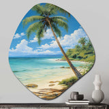 Palm Trees Palms I - Asymmetric Metal Wall Art