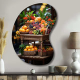 Paris Parisian Market Colors I - Asymmetric Metal Wall Art