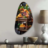 Paris Parisian Market Colors I - Asymmetric Metal Wall Art