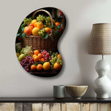 Paris Parisian Market Colors II - Asymmetric Metal Wall Art