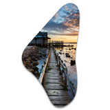 Pier And Dock Rustic I - Asymmetric Metal Wall Art