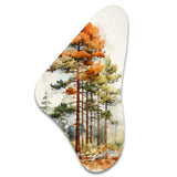 Pine Tree Majestic Ponderosa II - Asymmetric Metal Wall Art