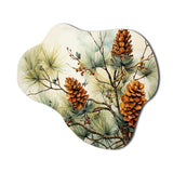 Pine Tree Pine Beauty II - Asymmetric Metal Wall Art