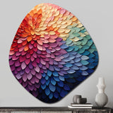 Colorful Forest Harmoney Forest II - Asymmetric Metal Wall Art