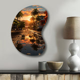 Puerto Rico Landscape - Asymmetric Metal Wall Art