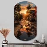 Puerto Rico Landscape - Asymmetric Metal Wall Art