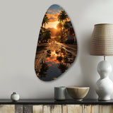 Puerto Rico Landscape - Asymmetric Metal Wall Art