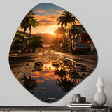 Puerto Rico Landscape - Asymmetric Metal Wall Art