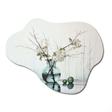 Reflections And Simplicity Vase II - Asymmetric Metal Wall Art