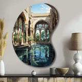 Spain Moorish Architecture In Andalusiain II - Asymmetric Metal Wall Art