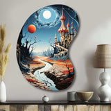 Surrealism Dalis Wonderland - Asymmetric Metal Wall Art