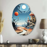 Surrealism Dalis Wonderland - Asymmetric Metal Wall Art