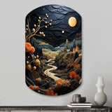 Surrealism Dreamscapes A Surrealist - Asymmetric Metal Wall Art