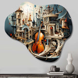 Surrealism Surreal Music Symphony - Asymmetric Metal Wall Art