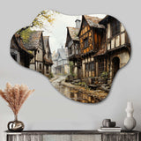 Sweden Visby Medieval Charm - Asymmetric Metal Wall Art