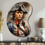 The American Revolutionary War II - Asymmetric Metal Wall Art