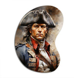 The American Revolutionary War II - Asymmetric Metal Wall Art