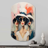 Fashion Hats Collection V - Asymmetric Metal Wall Art