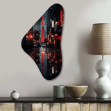 Tokyo Beautiful Cityscape I - Asymmetric Metal Wall Art