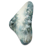 Pine Tree Enchanted Forest I - Asymmetric Metal Wall Art