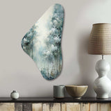 Pine Tree Enchanted Forest I - Asymmetric Metal Wall Art