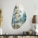 Pine Tree Enchanted Forest II - Asymmetric Metal Wall Art