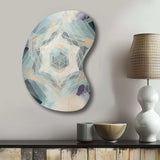 Fundamental Patterns Sacred Geometry VII - Asymmetric Metal Wall Art