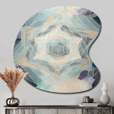 Fundamental Patterns Sacred Geometry VII - Asymmetric Metal Wall Art