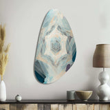 Fundamental Patterns Sacred Geometry VII - Asymmetric Metal Wall Art