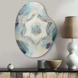 Fundamental Patterns Sacred Geometry VII - Asymmetric Metal Wall Art