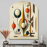 Vintage Mid-century Graphics VI - Asymmetric Metal Wall Art