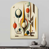 Vintage Mid-century Graphics VI - Asymmetric Metal Wall Art