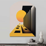 Reality Of Essential Shapes VII - Asymmetric Metal Wall Art