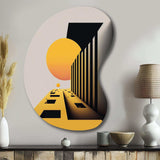 Reality Of Essential Shapes VII - Asymmetric Metal Wall Art